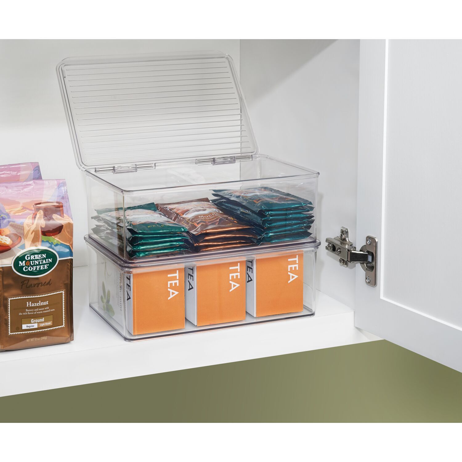 63132-idesign-kitchen-binz-10-75x7-25cm-stackable-box-w-lid-clear