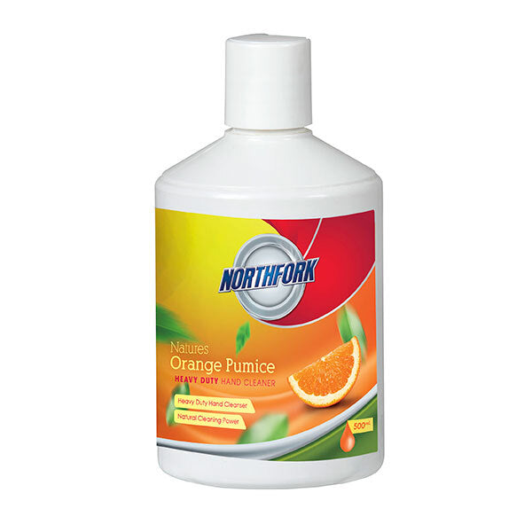 637130300-12pk-northfork-natures-500ml-orange-pumice-hand-cleaner
