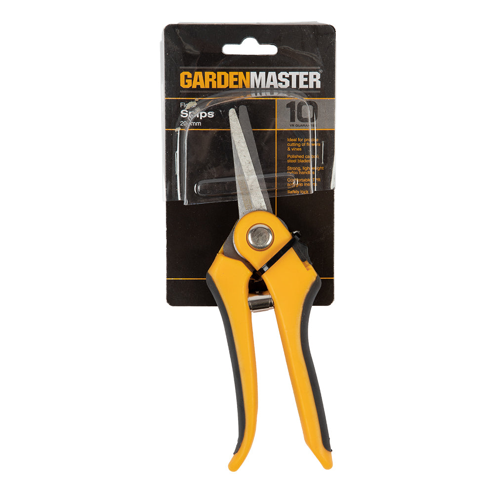 658242-gardenmaster-floral-snips-precise-flower-cutting-tool-yellow-black
