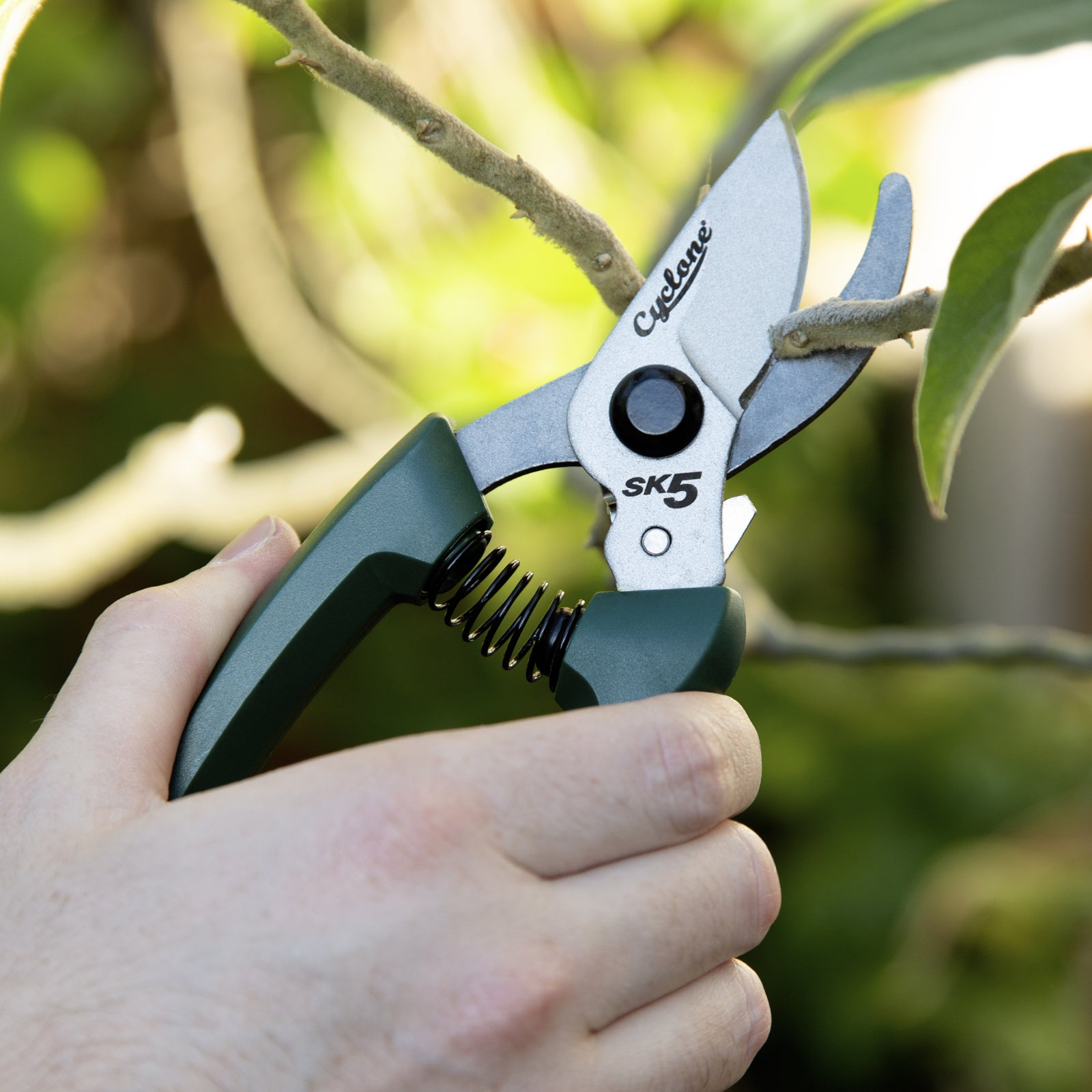 660412-cyclone-handy-bypass-pruner-180mm-plant-flowers-cutting-gardening