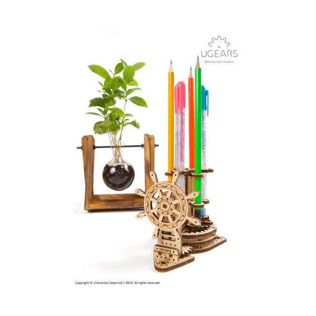 70074-ugears-wheel-organiser-mechanical-diy-wooden-3d-puzzle-1pc