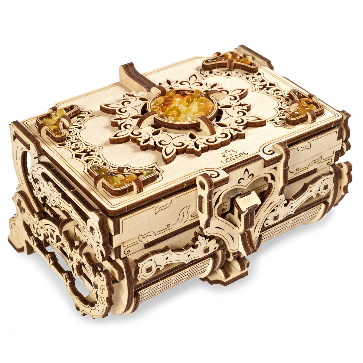 70090-ugears-amber-box-mechanical-diy-wooden-3d-puzzle-189pc