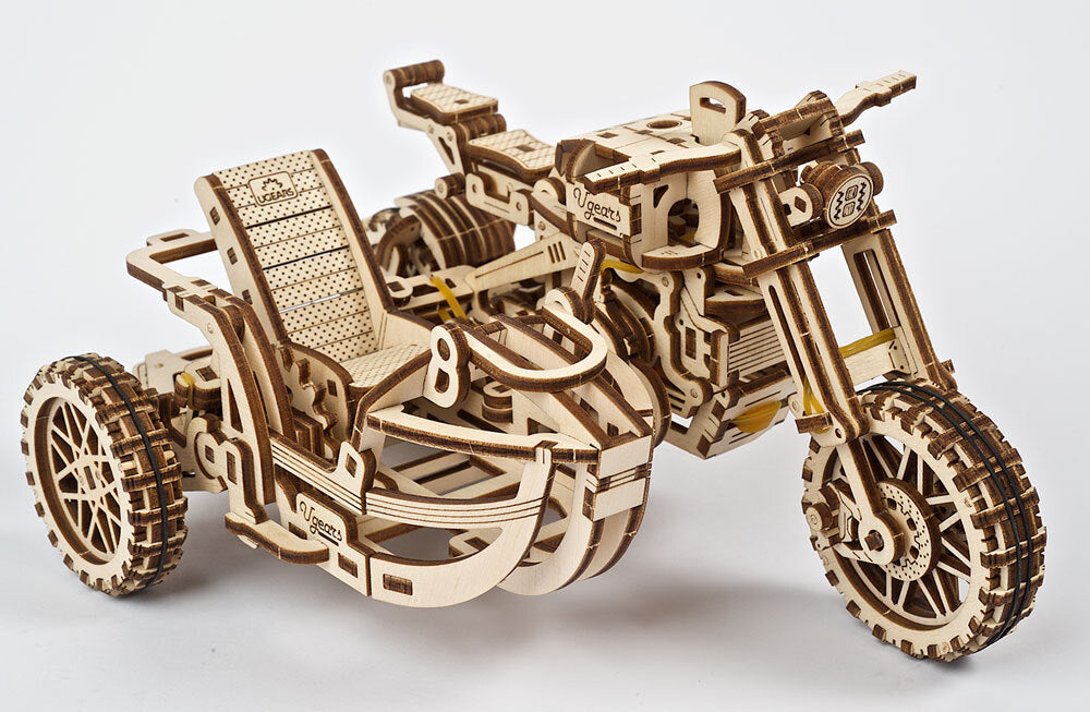 70137-ugears-scrambler-ugr-10-with-sidecar-wooden-3d-puzzle-380pc