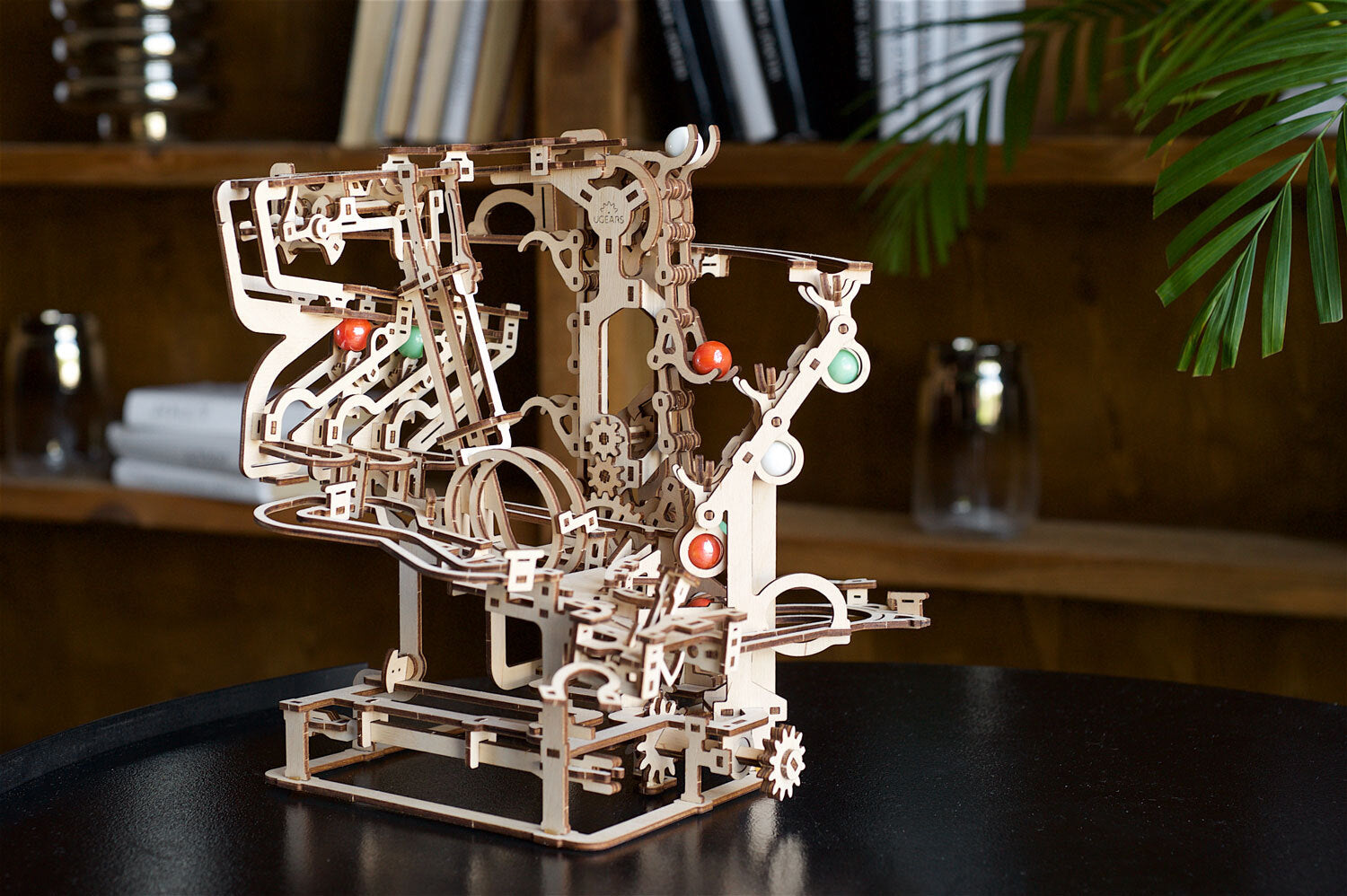 70156-1-ugears-marble-run-chain-hoist-mechanical-wooden-3d-puzzle-400pc