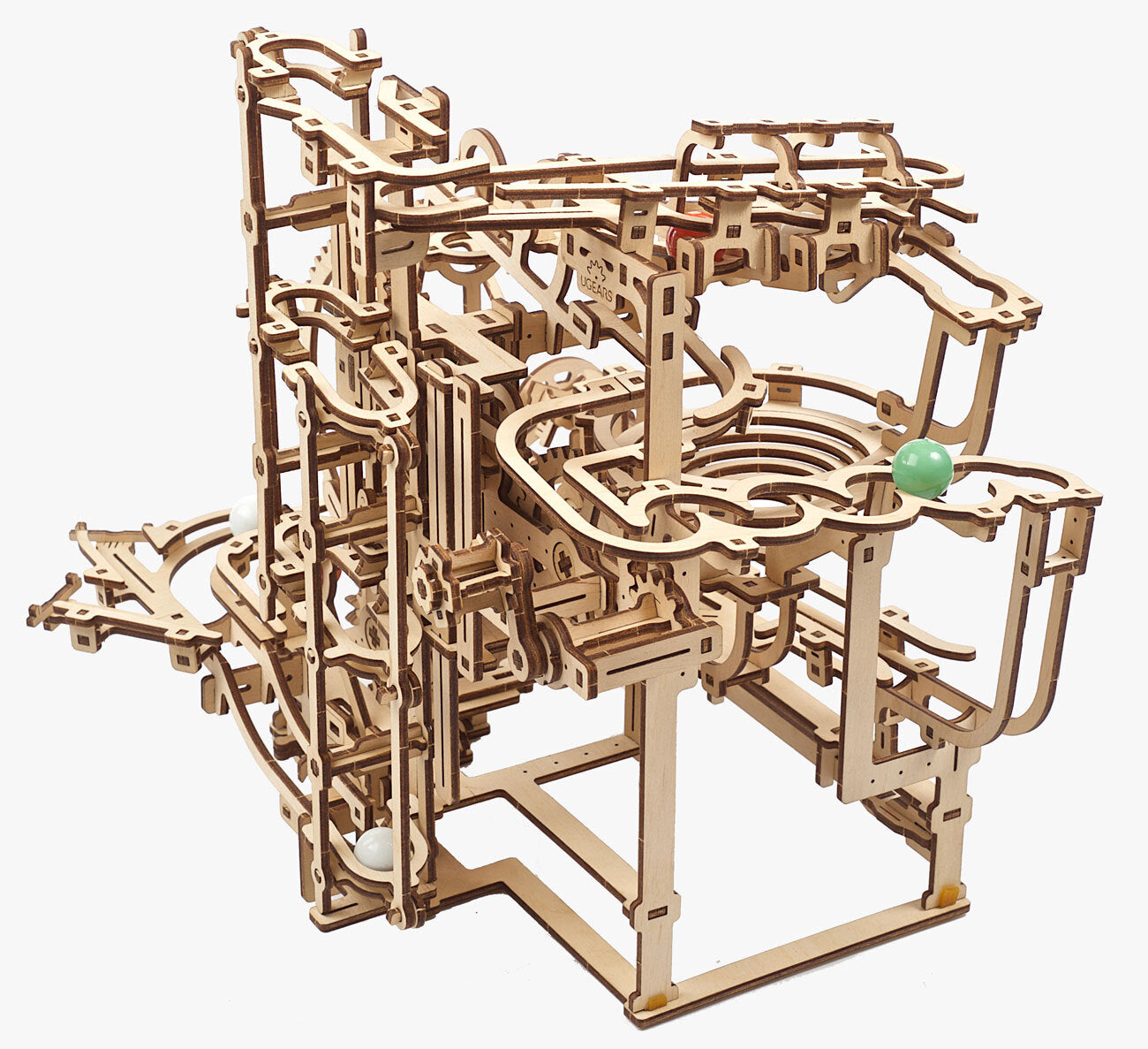70157-ugears-marble-run-stepped-hoist-mechanical-wooden-3d-puzzle-3pc