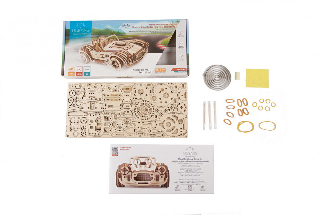 70161-ugears-drift-cobra-racing-car-mechanical-wooden-3d-puzzle-370pc