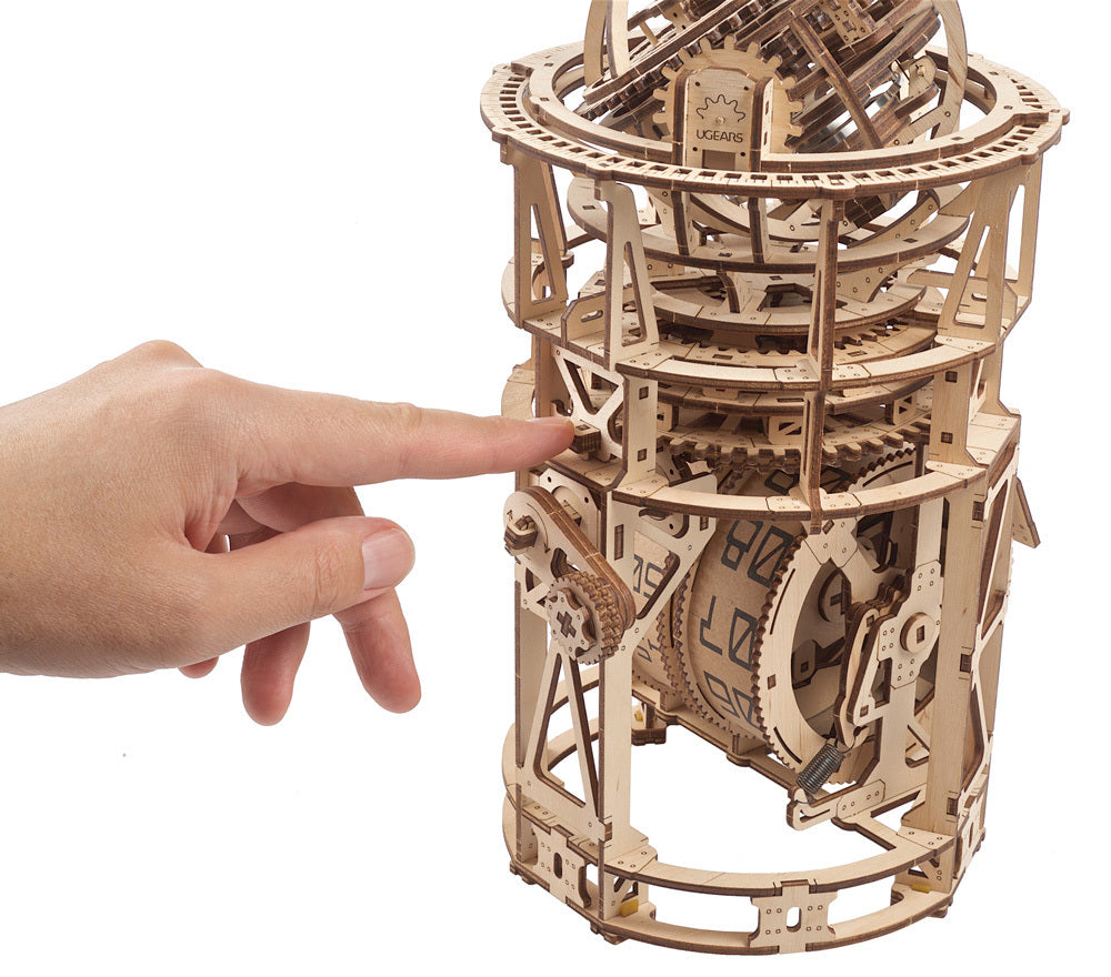 70162-ugears-sky-watcher-tourbillon-clock-wooden-3d-puzzle-338pc