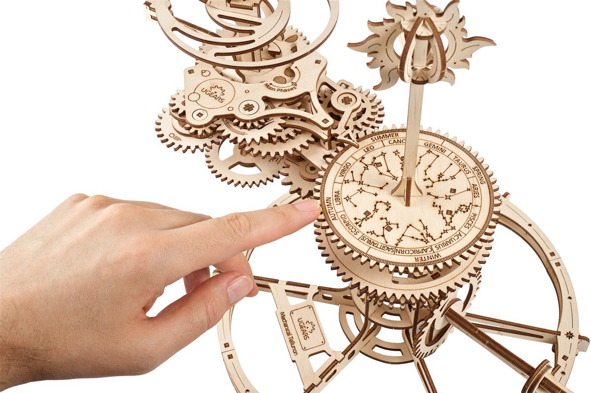 70167-ugears-mechanical-tellurion-mechanical-wooden-3d-puzzle-247pc