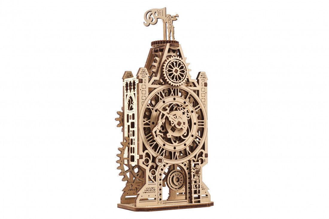 70169-ugears-old-clock-tower-mechanical-diy-wooden-3d-puzzle-44pc