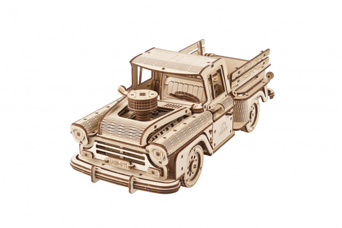 70171-ugears-pickup-lumberjack-mechanical-diy-wooden-3d-puzzle-460pc