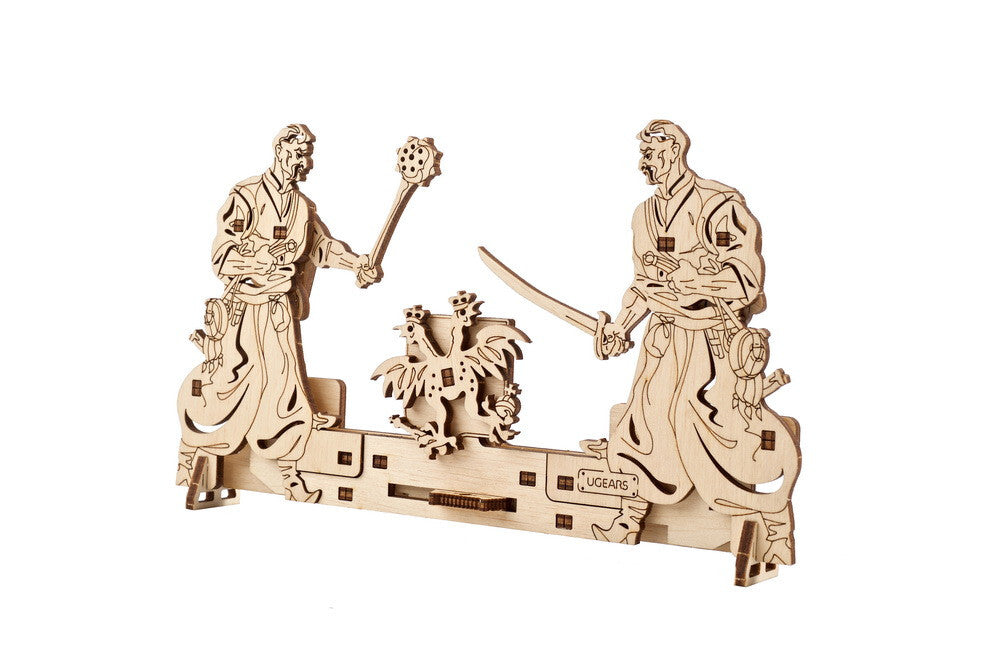 70182-ugears-the-centuries-old-battle-freedom-wooden-3d-puzzle-41pc