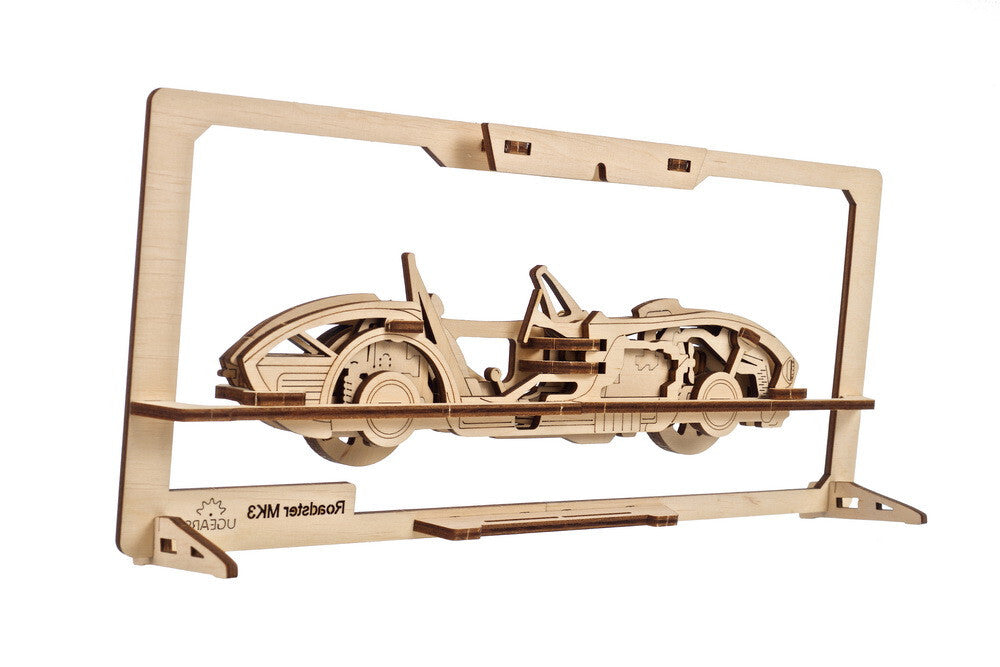 70195-ugears-roadster-mk3-mechanical-diy-wooden-2-5d-puzzle-62pc
