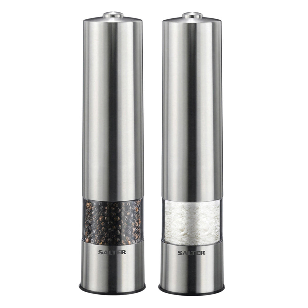7522-sstur15brmf0b1-2pc-salter-stainless-steel-acrylic-electronic-mill-set