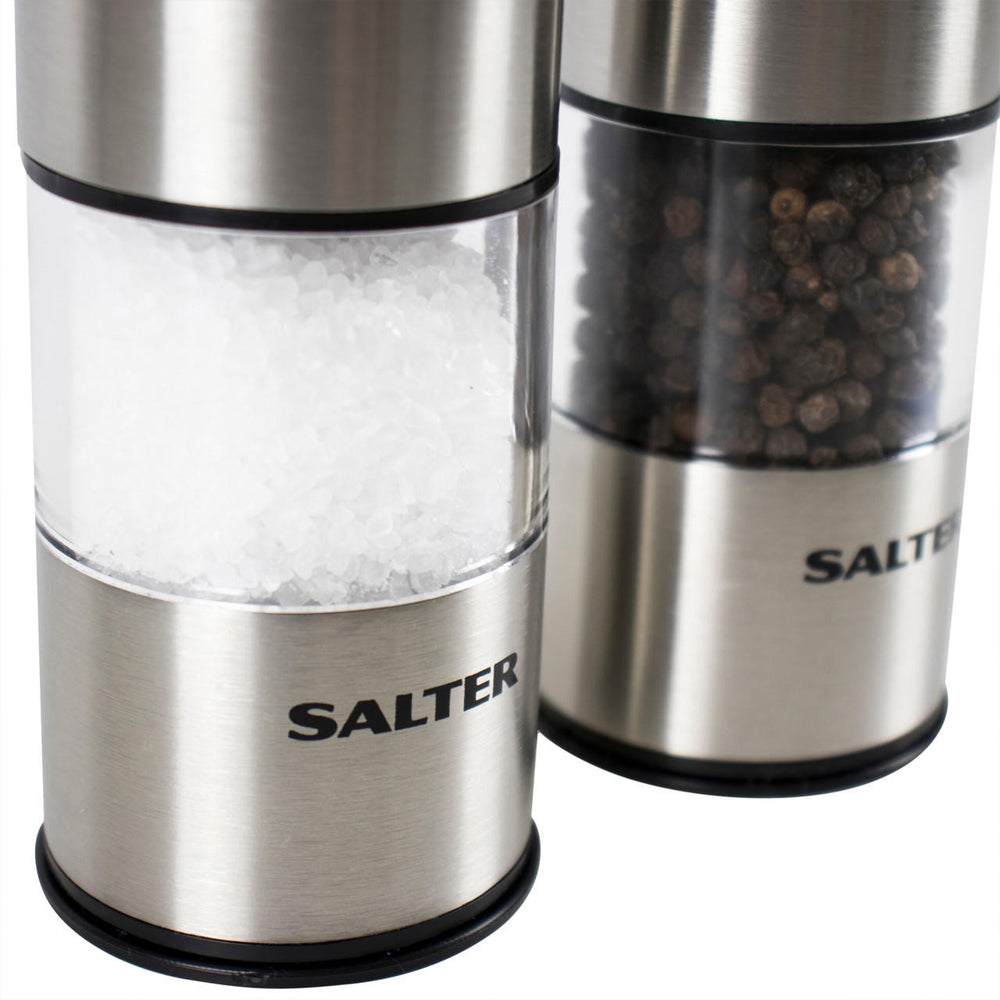 7522-sstur15brmf0b1-2pc-salter-stainless-steel-acrylic-electronic-mill-set