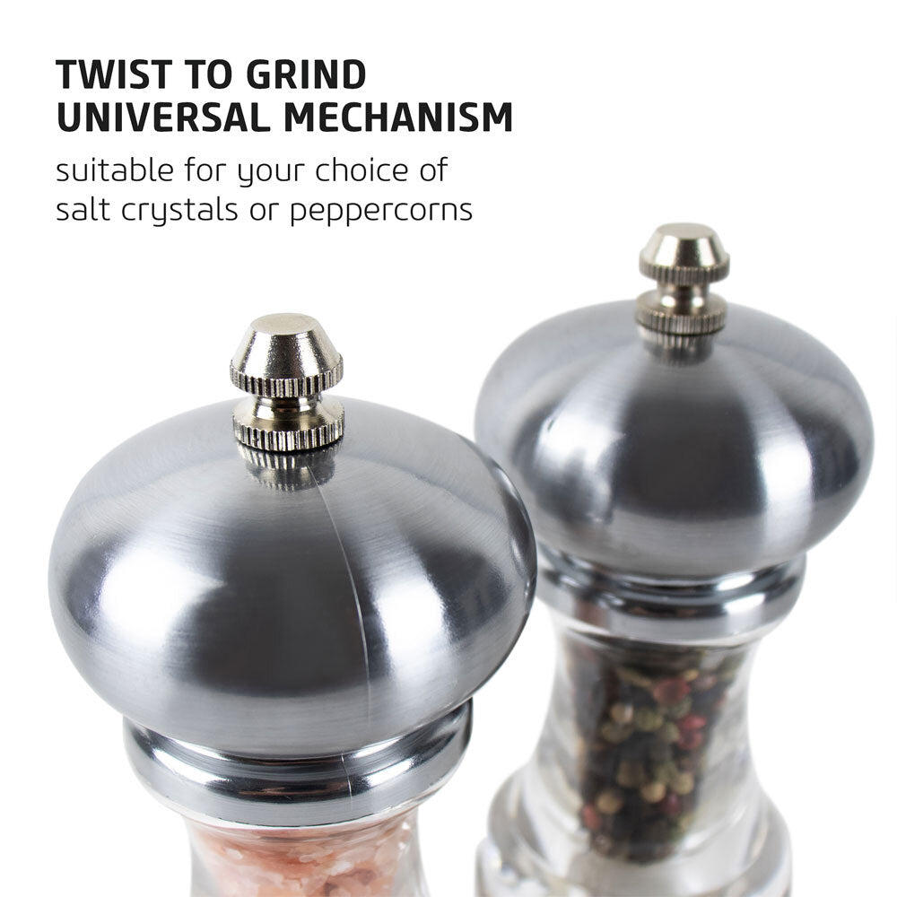 7609ssxr-salter-stainless-steel-salt-pepper-mills