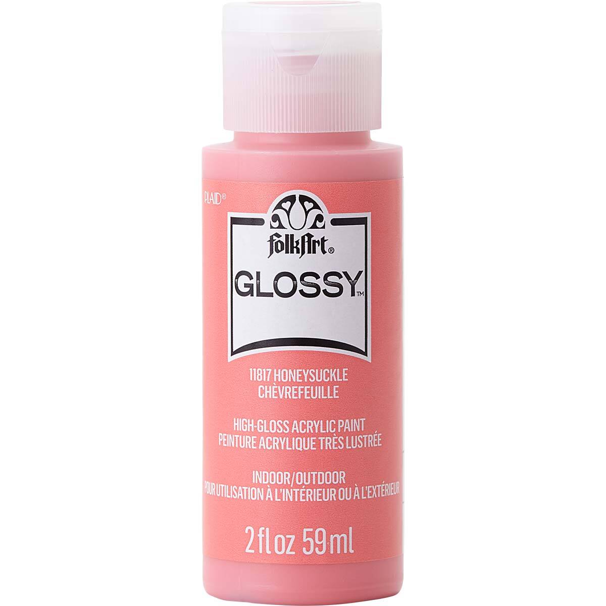 7611817-plaid-folkart-59ml-glossy-art-acrylic-paint-honeysuckle
