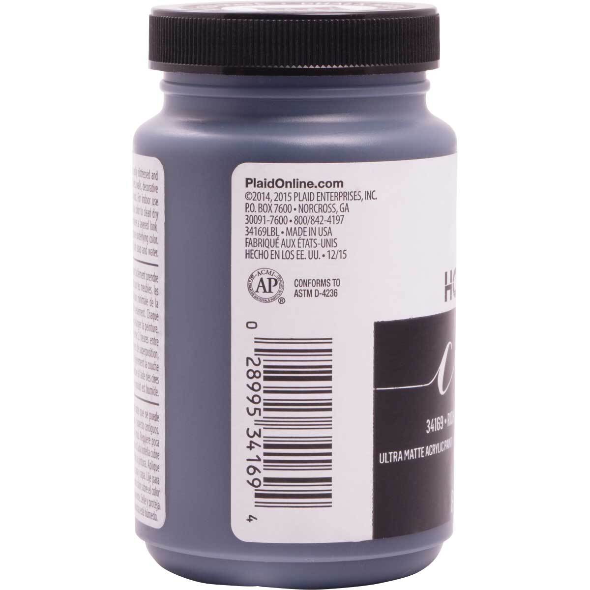 7634169-plaid-folkart-236ml-home-decor-chalk-acrylic-paint-rich-black