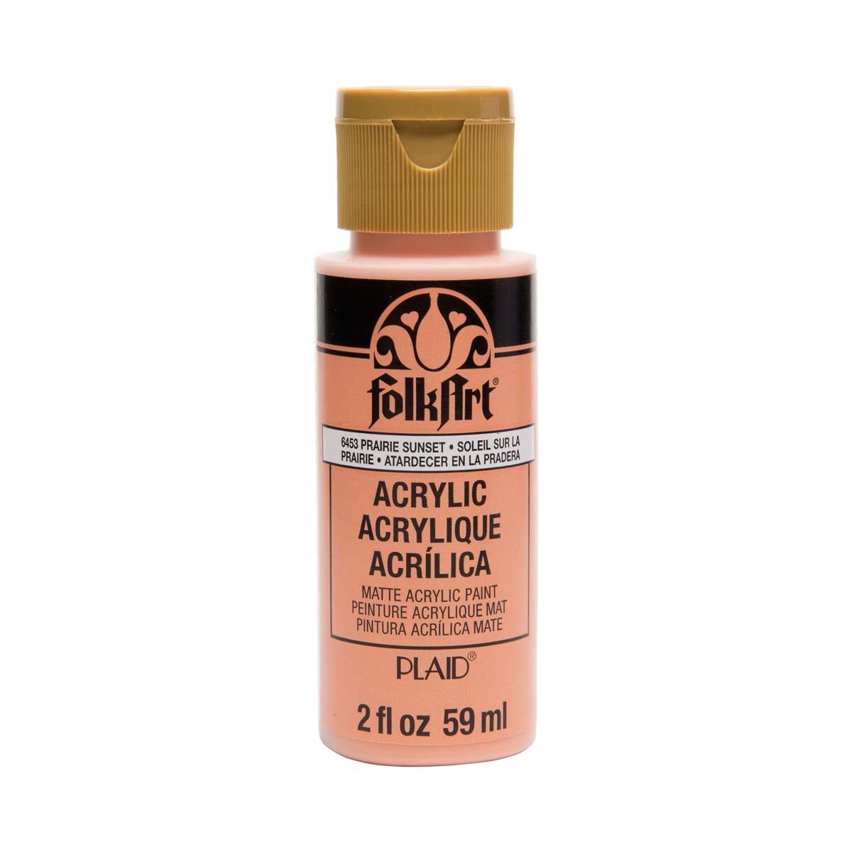 763453-plaid-folkart-premium-59ml-acrylic-paint-matt-finish-prairie-sunset