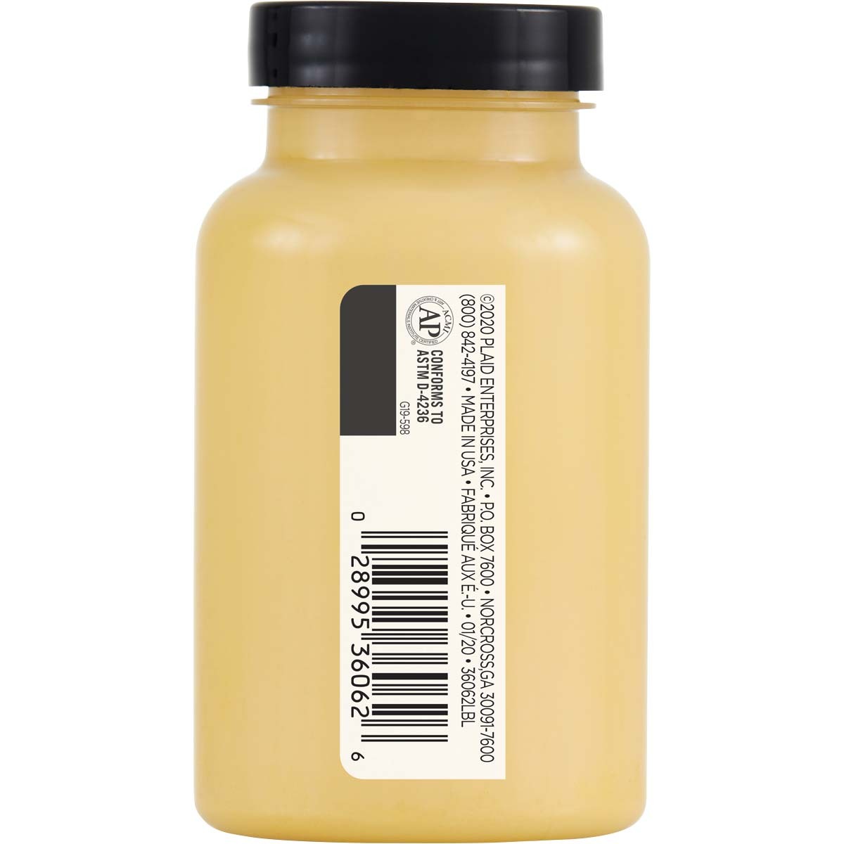 7636062-plaid-folkart-236ml-one-decor-paint-eggshell-finish-beeswax