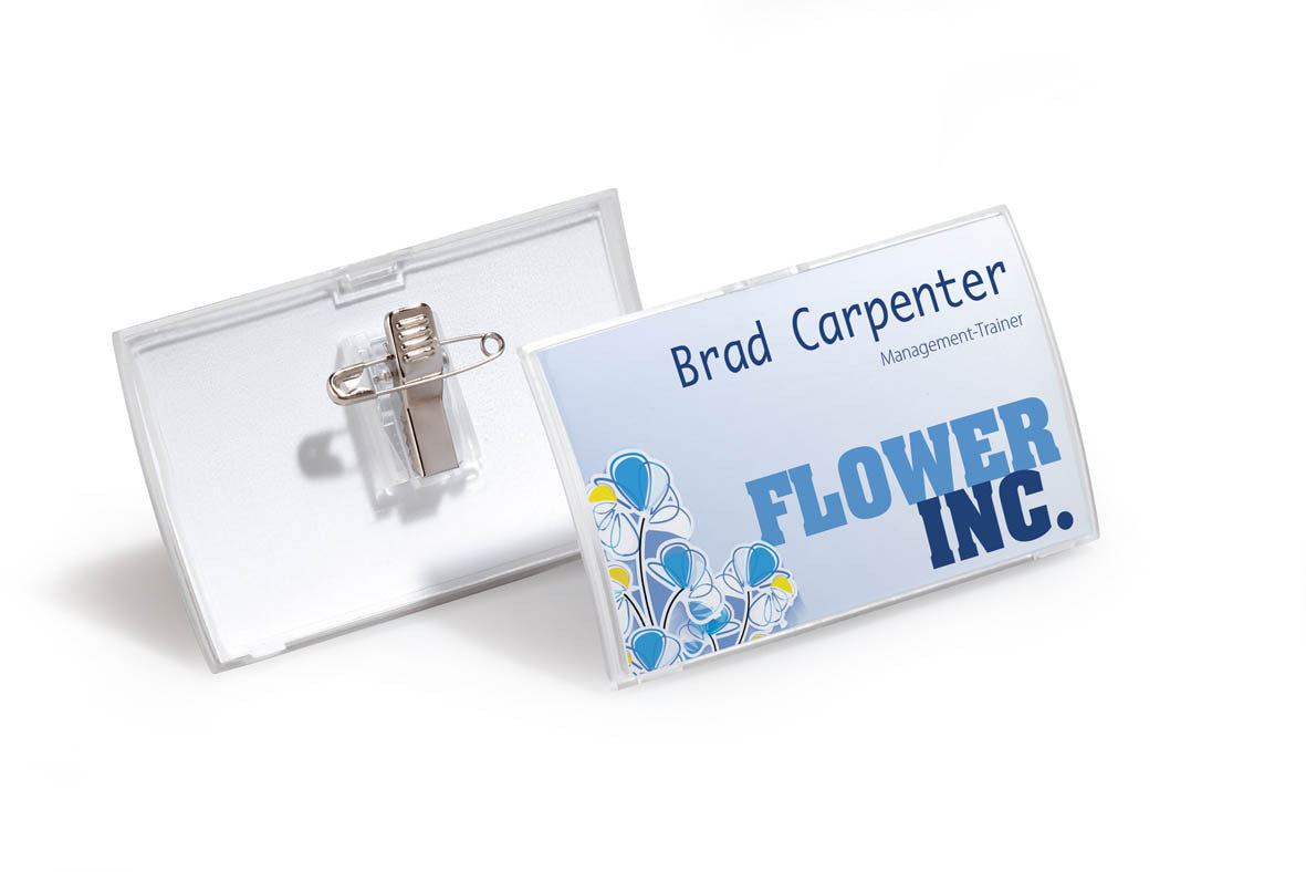 821419-25pk-durable-5x9cm-name-badge-w-combi-clip-clear