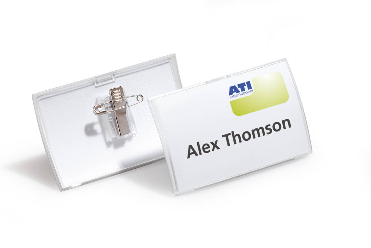 821419-25pk-durable-5x9cm-name-badge-w-combi-clip-clear