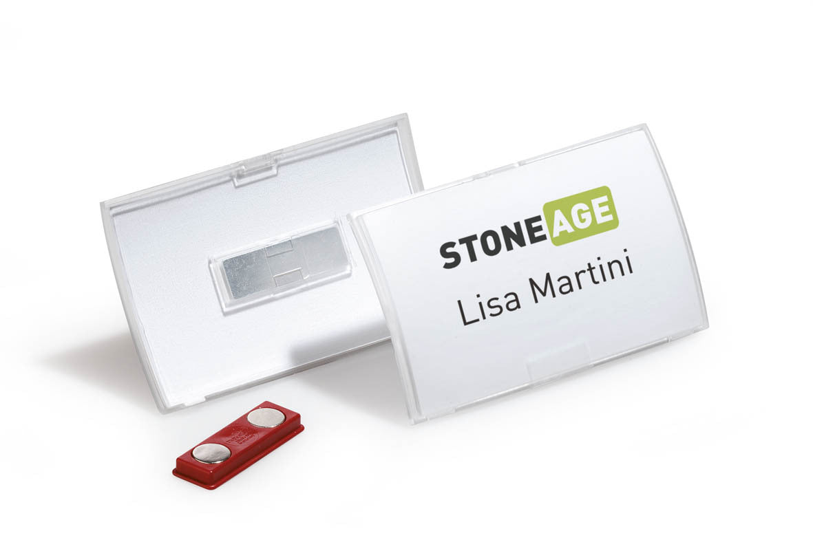 821519-10pk-durable-9cm-name-badge-id-w-magnet-clip-secure-holder