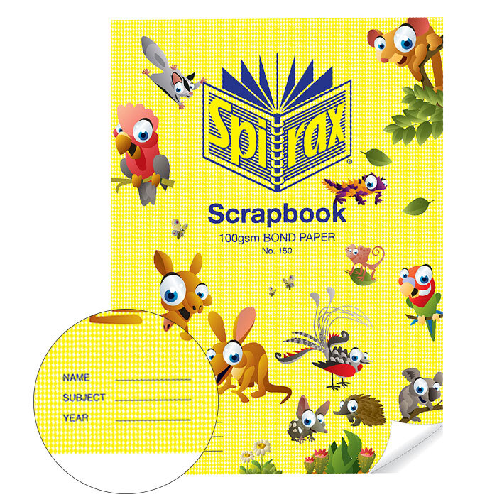 8569722-spirax-150-scrapbook-64pages-100gsm