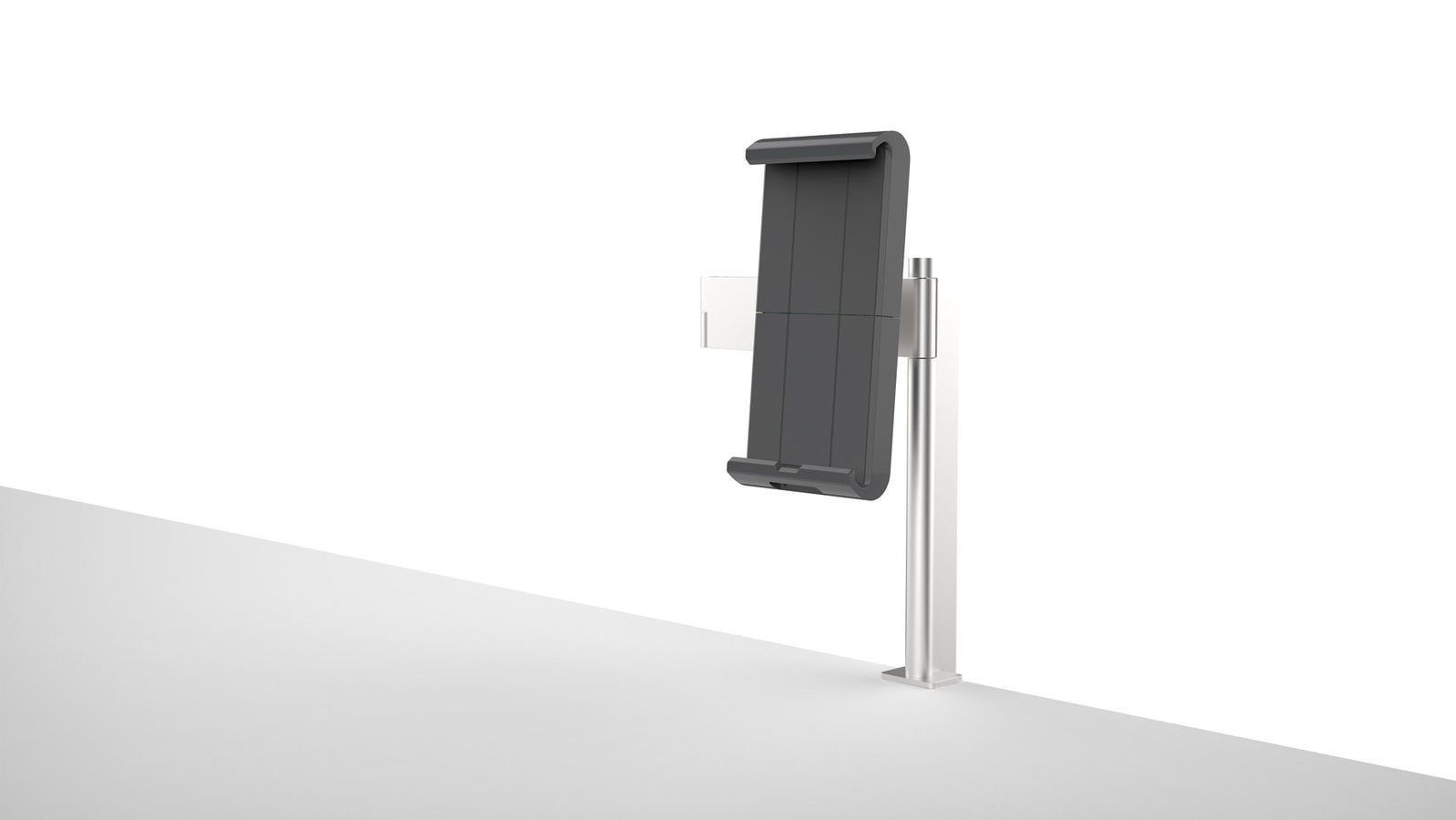 893123-durable-rotatable-holder-table-clamp-for-tablet-silver