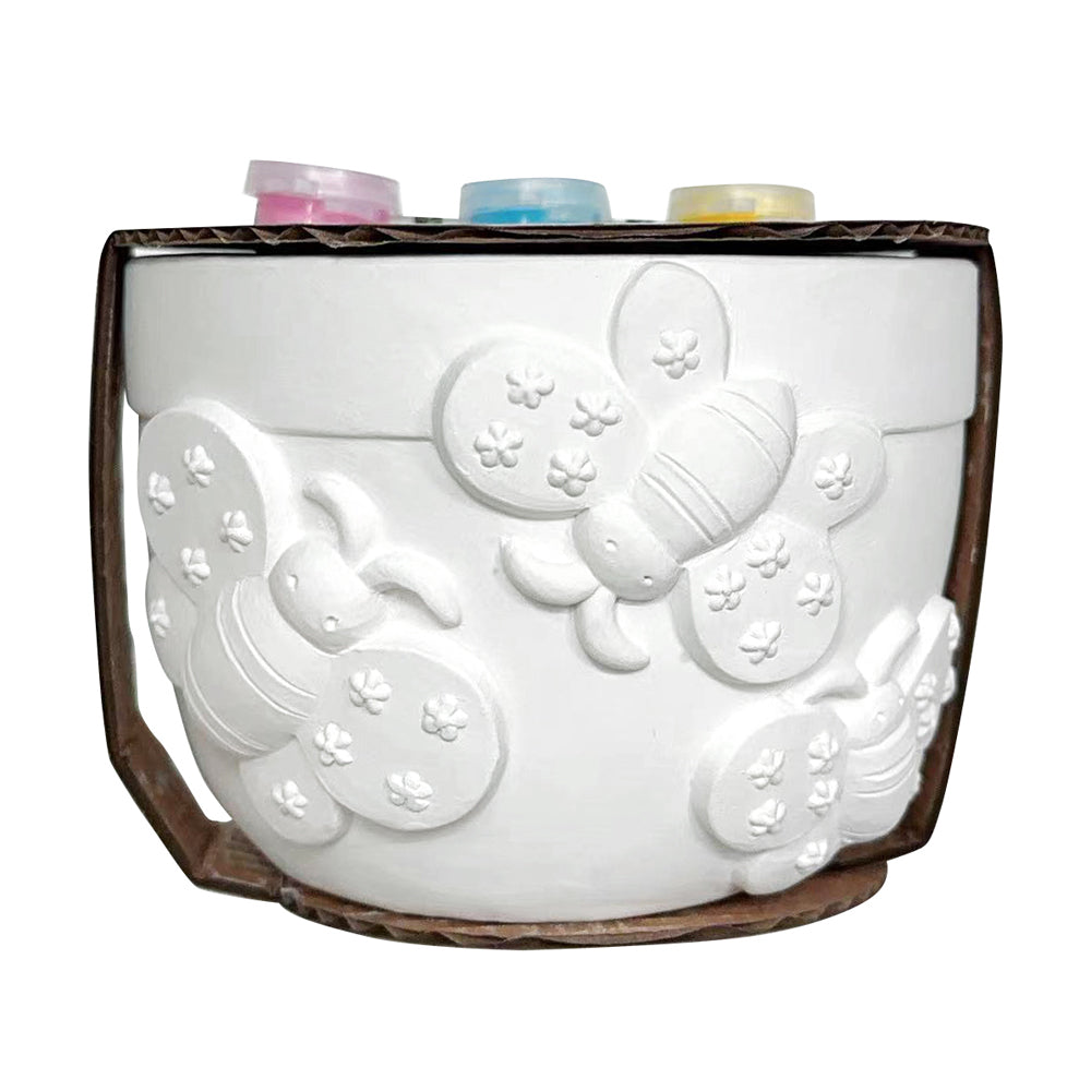 Boyle Paint Your Own Flower Pot Kids/Childrens Art/Craft Kit - Butterflies 4y+