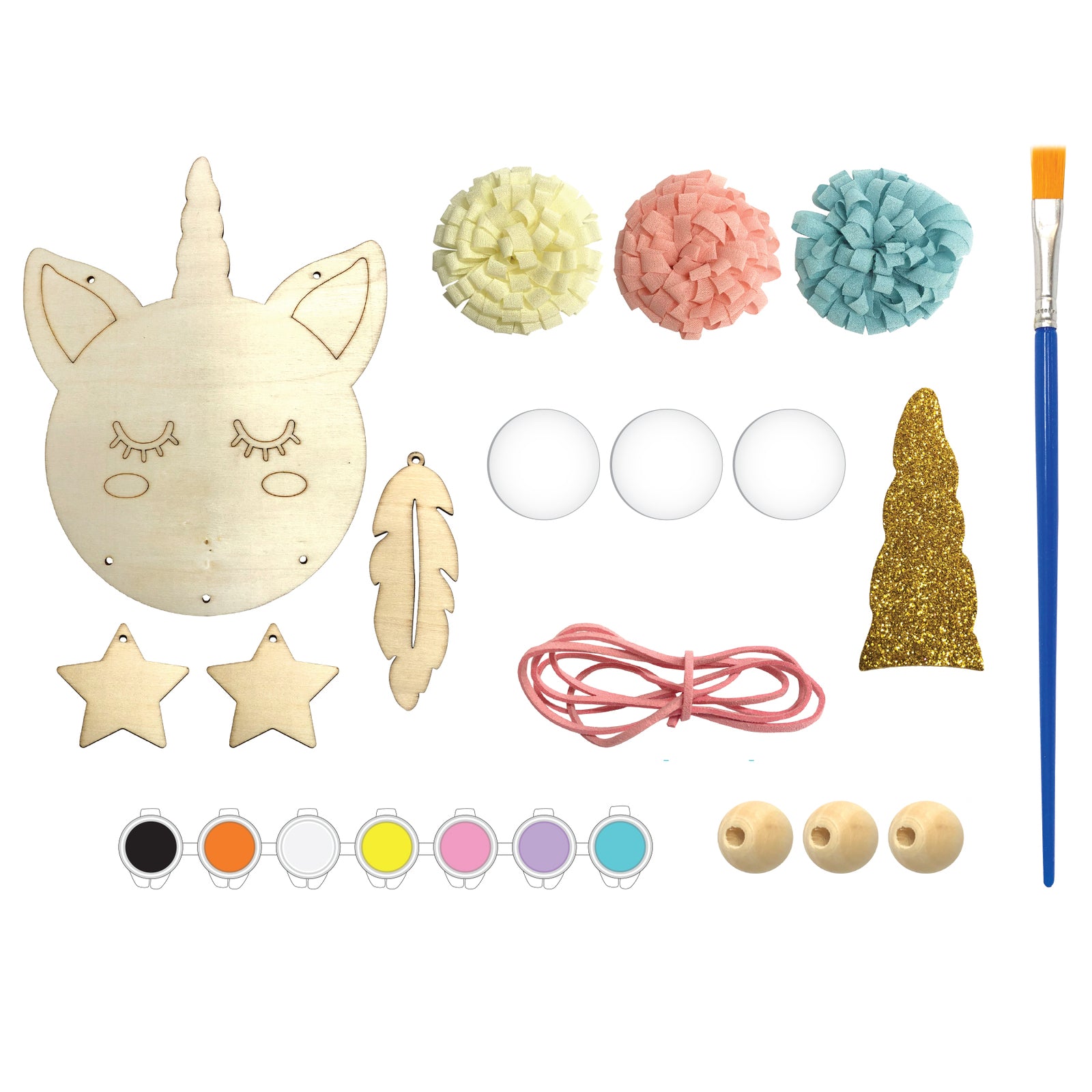 Crafty Kits Hanging Mobile DIY Paint Kit Kids 4+ Assorted