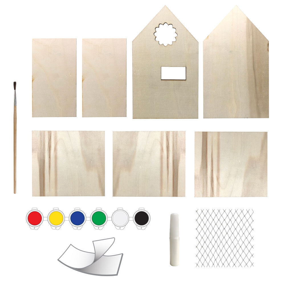 Crafty Kits Bird House Construction Project