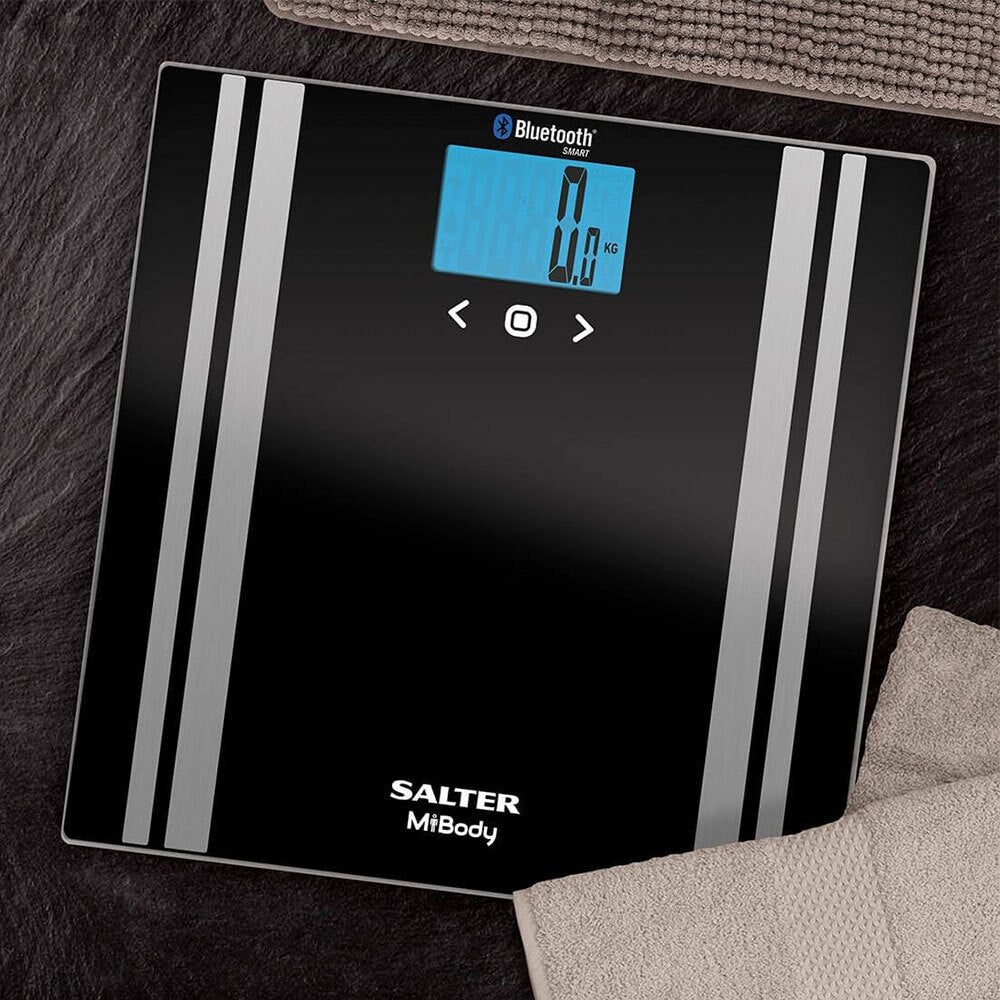 Salter MiBody Bluetooth 200kg Smart Personal Scale Black