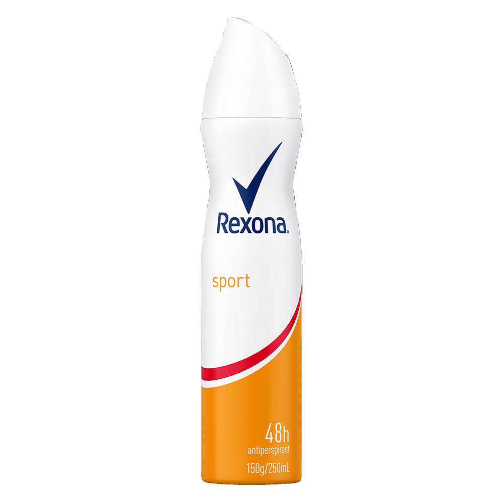 6x Rexona Anti-Perspirant 250ml Deodorant Sports Women