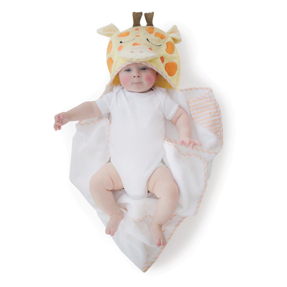 Bubba Blue Zoo Animal Hooded Towel Giraffe