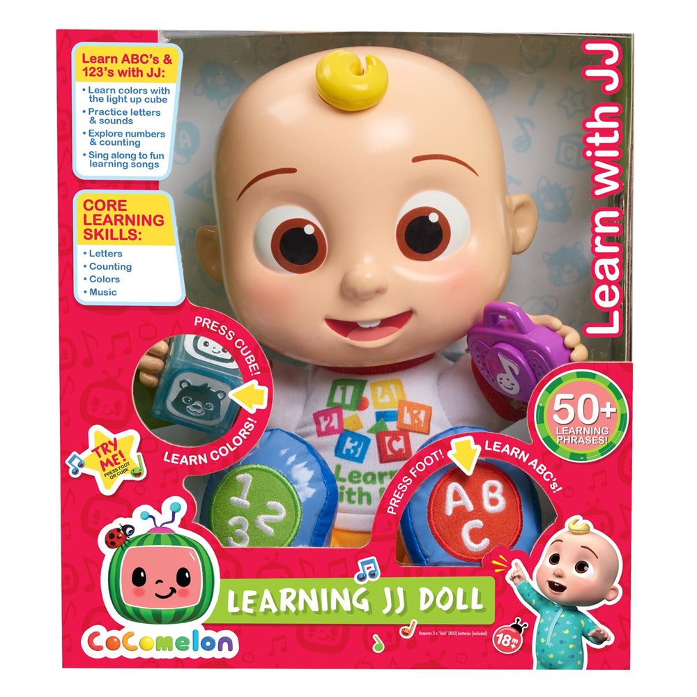Cocomelon Learning JJ Doll 18 months +