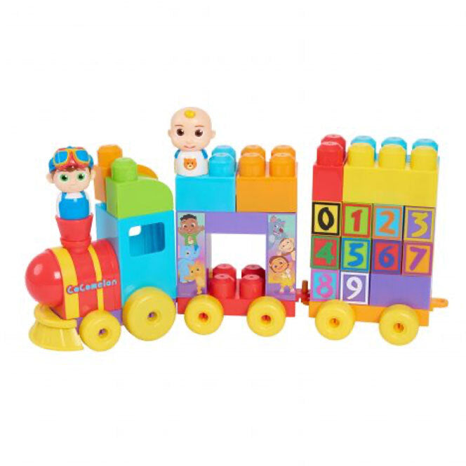 40pc Cocomelon Stacking Train 18m+