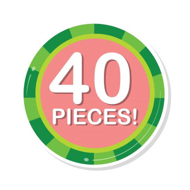 40pc Cocomelon Stacking Train 18m+