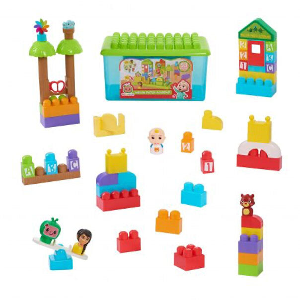 53pc Cocomelon Patch Academy Block Set 18m+