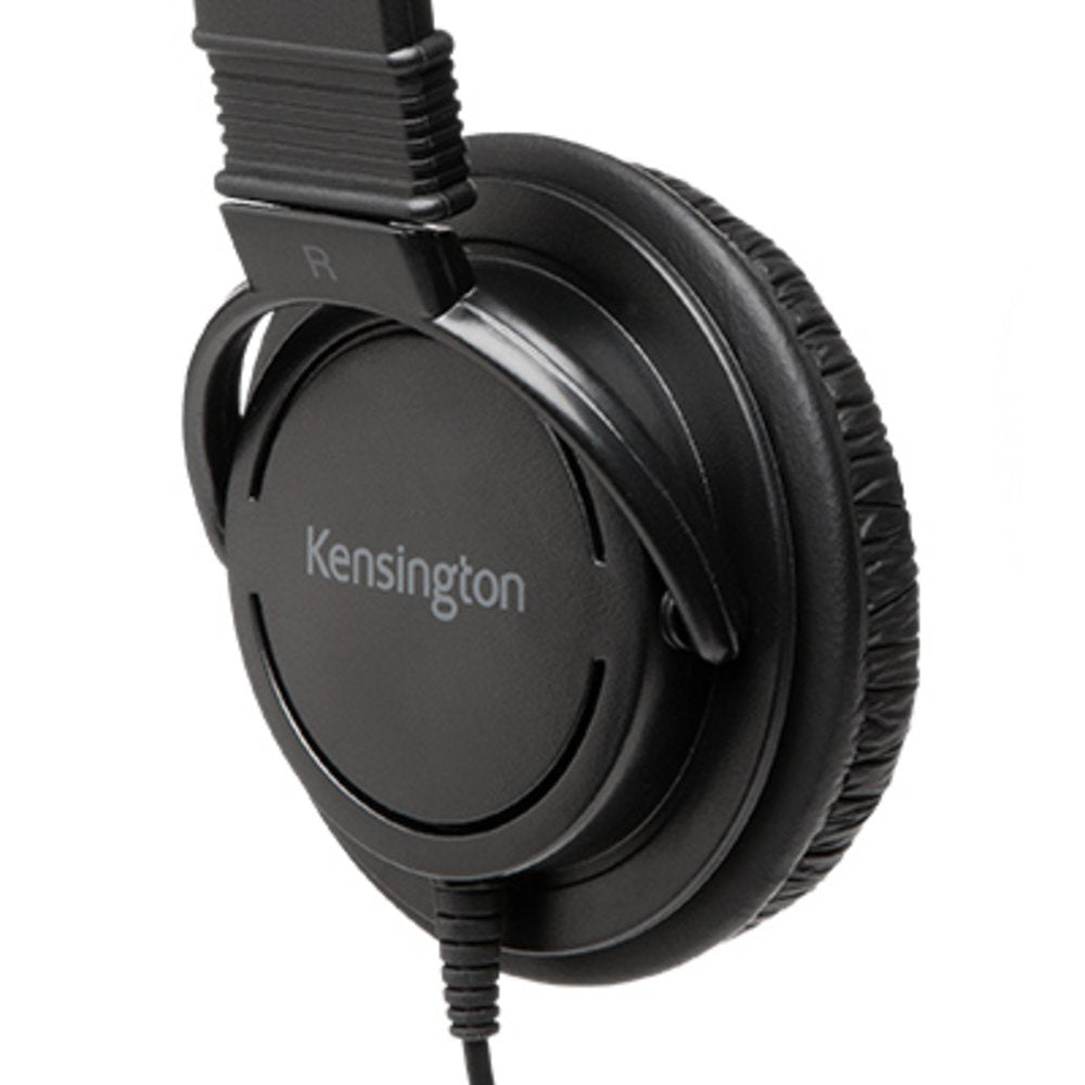 Kensington Hi-Fi KTG Headphone Over-Ear 3.5mm Headset For Laptop - Black
