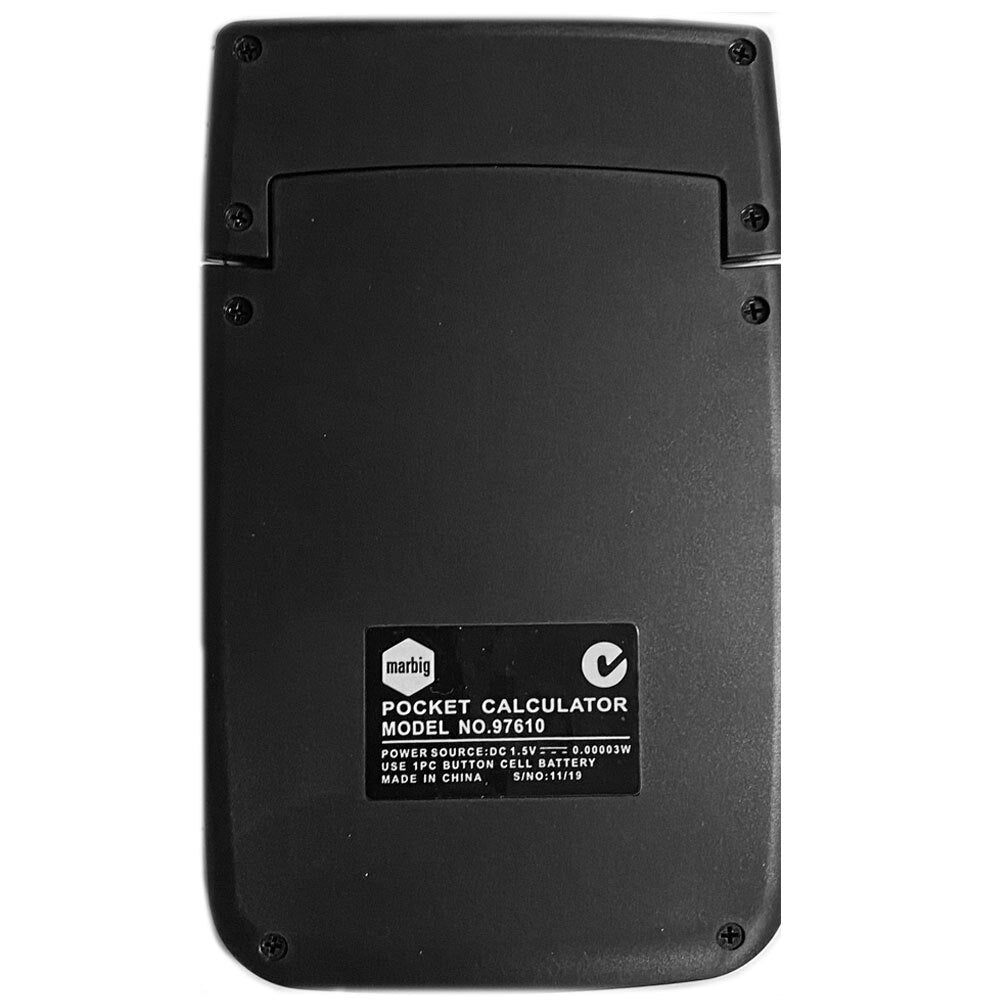 Marbig Dual Powered 8 Digit Pocket Calculator