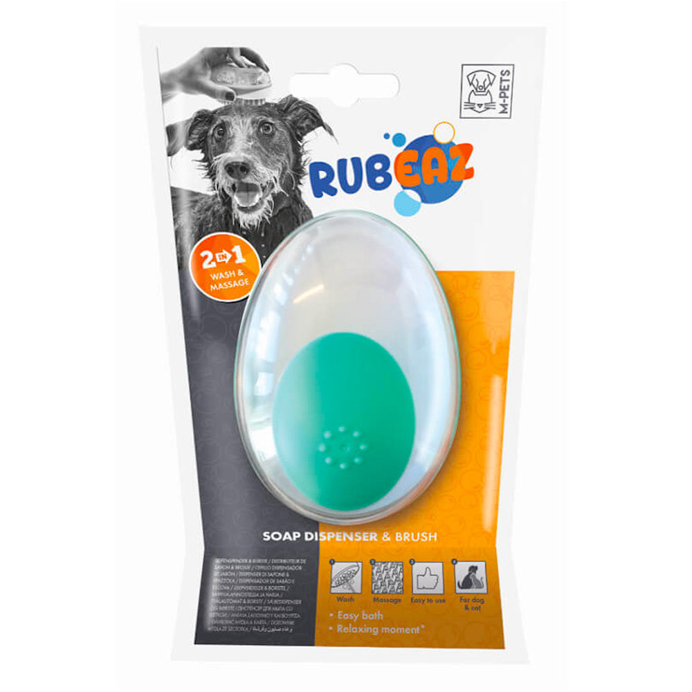 10112499-m-pets-rubeaz-2-in-1-soap-dispenser-massage-brush-green