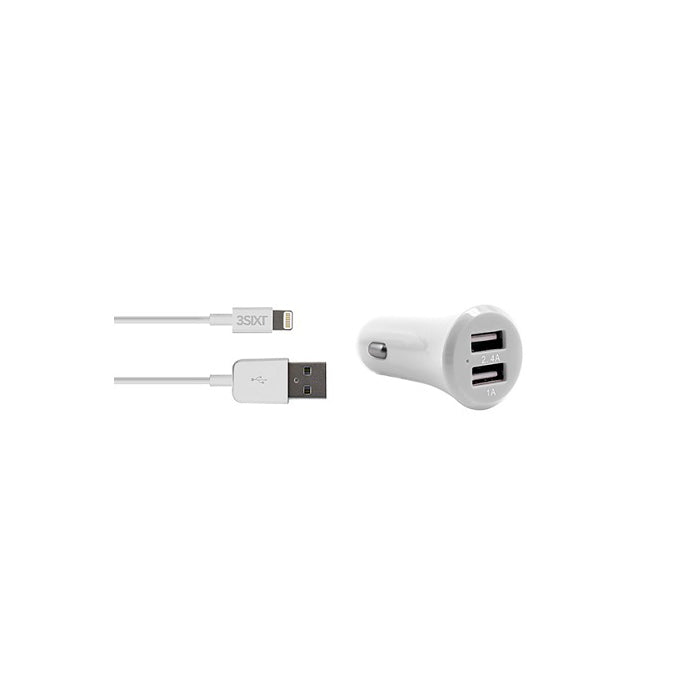 3s-0240-3sixt-xdual-usb-car-charger-3-4a-lightning-usb-white