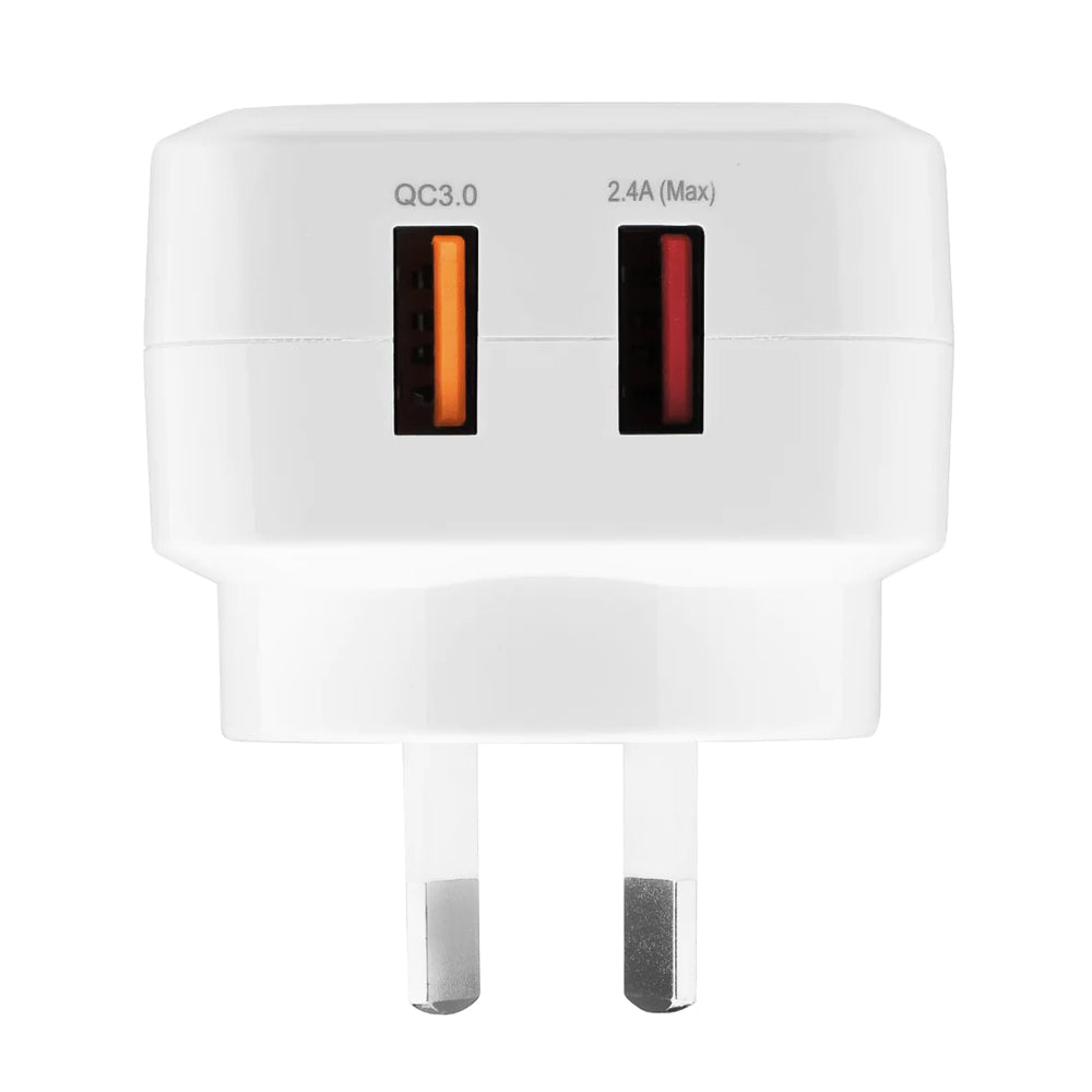 3s-1015-3sixt-wall-charger-au-5-4a-usb-c-cable-1m-white