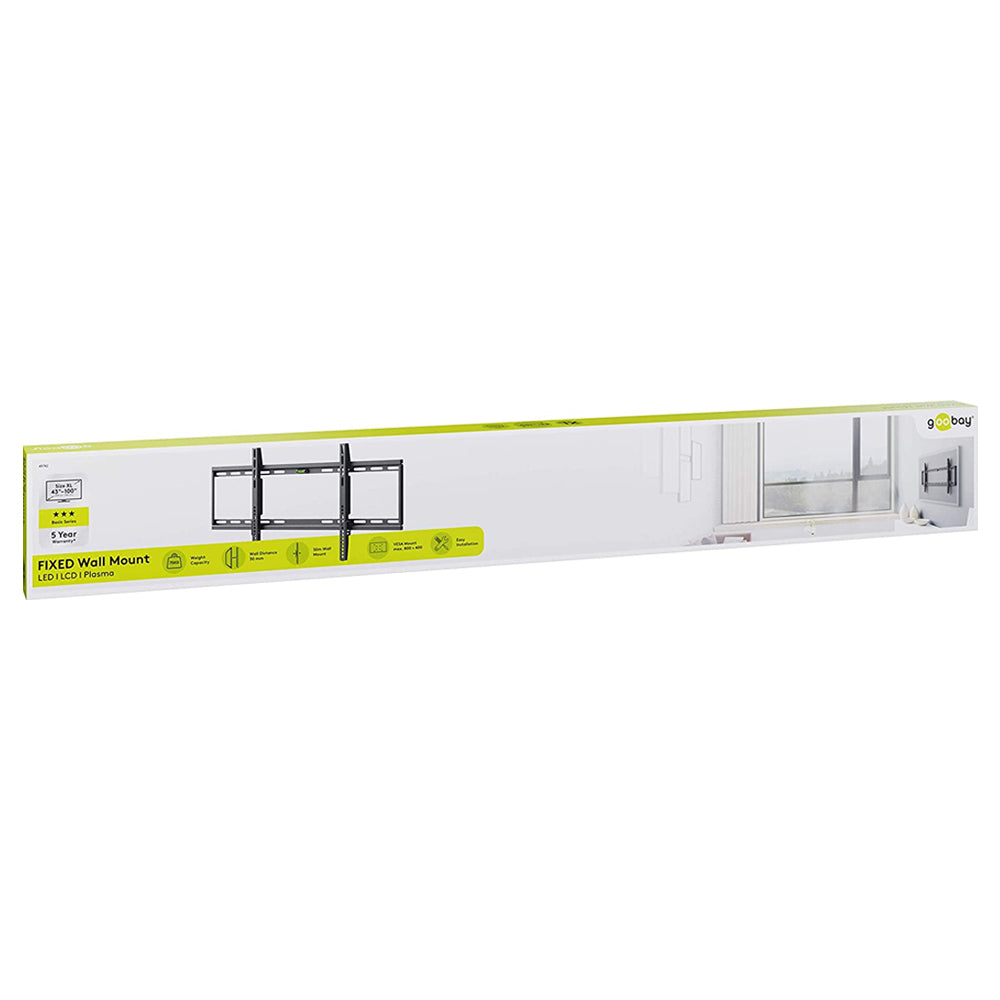 49742-goobay-fixed-wall-75kg-tv-wall-mount-43-100-led-lcd-plasma-black
