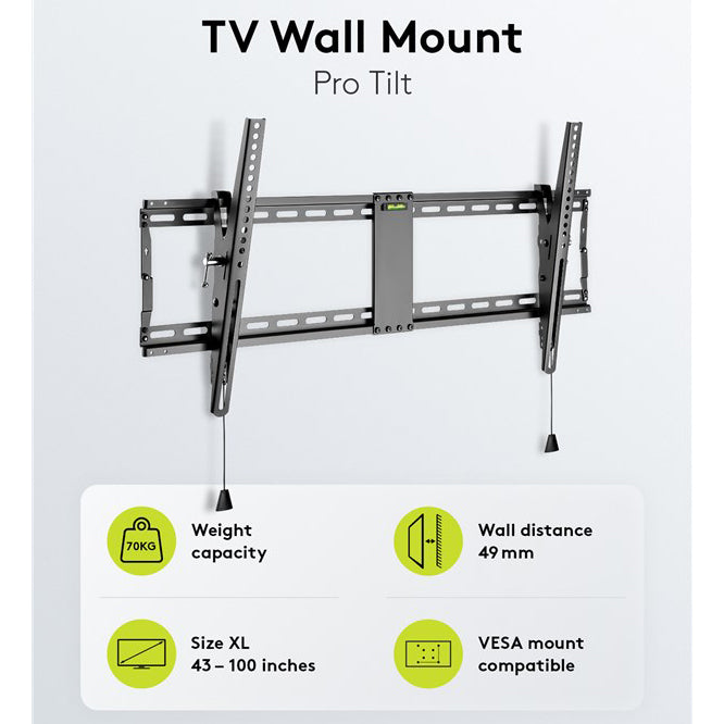 49930-goobay-tilt-tv-mount-43-100-led-lcd-plasma-70kg-monitor-black