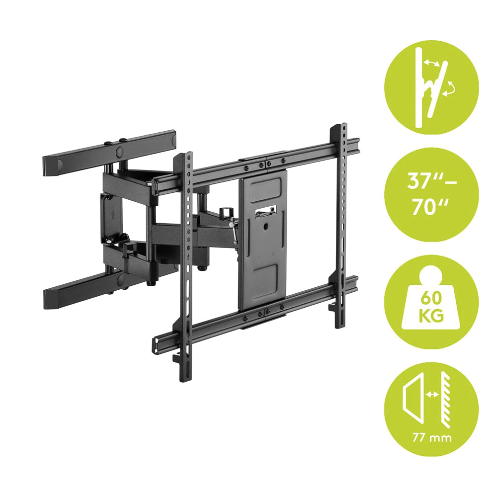 49932-goobay-full-motion-television-full-motion-pro-wall-mount-37-70-60kg-black