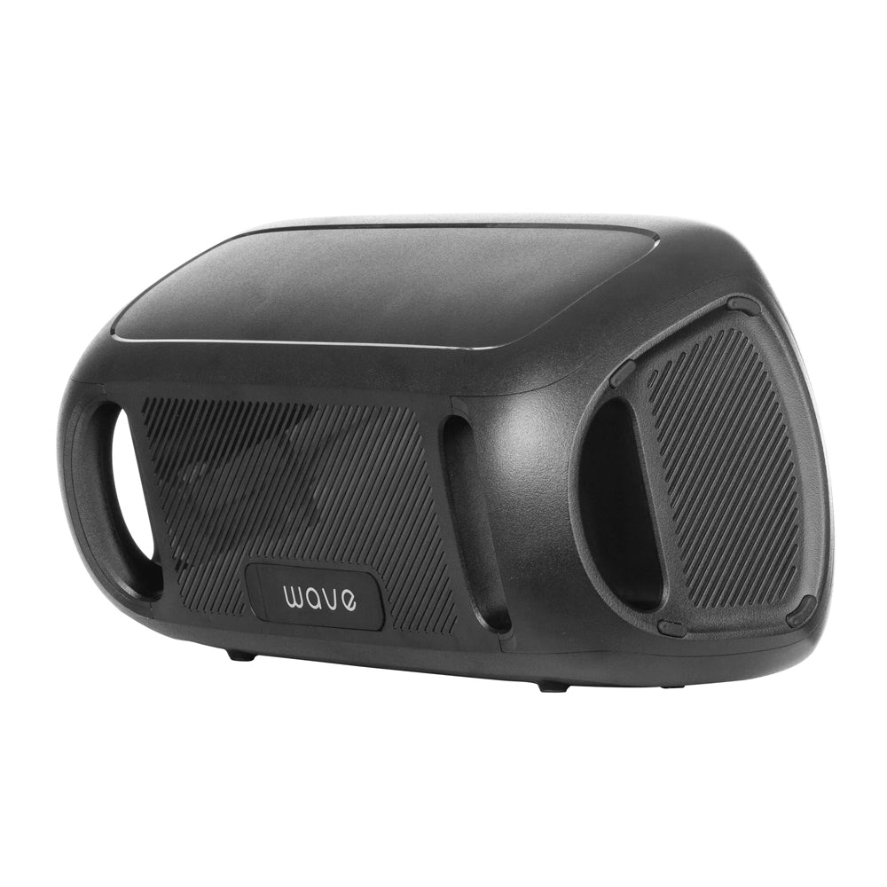 10164832-wave-portable-shuffle-party-bluetooth-speaker-w-wireless-microphone-black