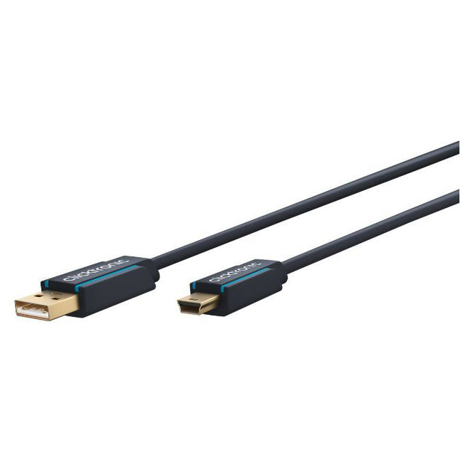 70125-clicktronic-0-5m-male-usb-a-2-0-to-mini-b-5-pin-cable-connector-black