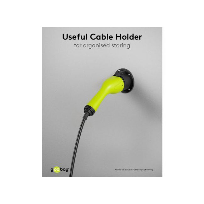 61141-goobay-wall-mount-for-ev-type-2-charging-cable-socket-black