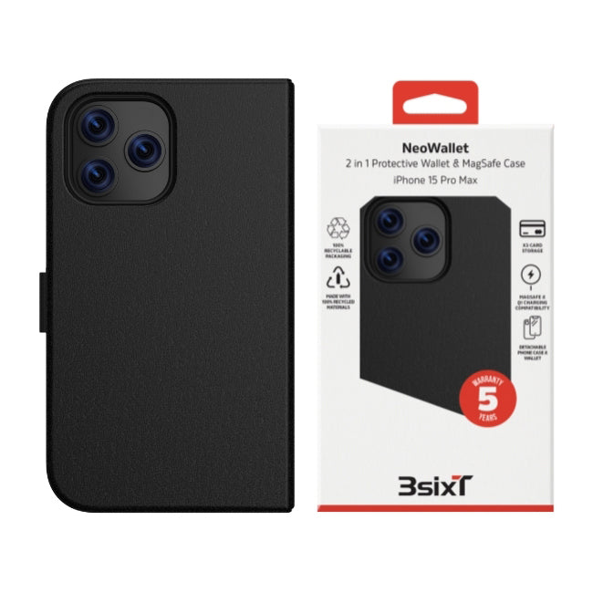 3s-2541-3sixt-neo-wallet-phone-case-for-apple-iphone-15-pro-max-black